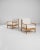 This pair of 20th Century Czech Wooden Armchairs with Upholstered Seats and Backs is a stunning representation of classic...