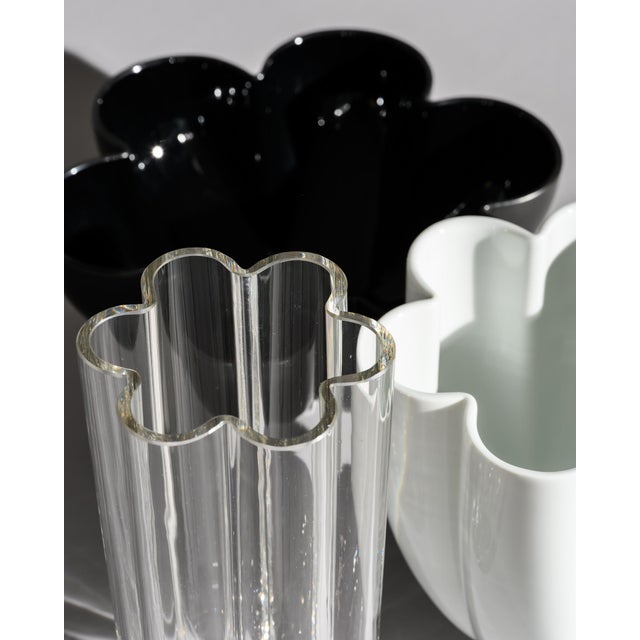 Glass Trinidad Modular Vases by T. B. Echevarria for Rosenthal Studio-Line, Germany, 1998, Set of 3 For Sale - Image 7 of 18