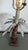 1970s Vintage 1970s Large Faux Bamboo Palm Tree Statement Table Lamp For Sale - Image 5 of 9