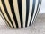 Art Deco Style Black and White Resin Side, End Table or Stool, a Pair For Sale - Image 11 of 13