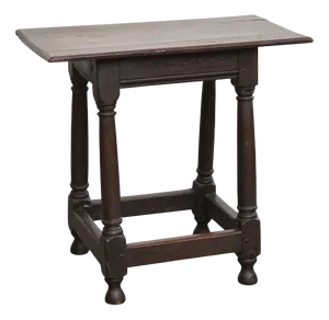 Large Antique English Side Table