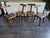 Wood Brutalist Model T Chairs, Finland, 1960s, Set of 4 For Sale - Image 7 of 11