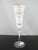 Waterford Crystal Waterford Crystal Lismore 12 Days of Christmas 2 Turtle Doves Gold Champagne Flute For Sale - Image 4 of 12