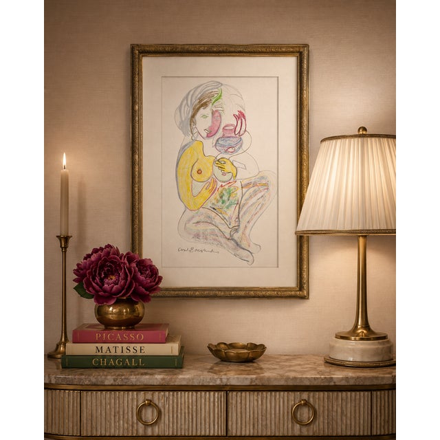 Paper Doll Thoughts - Eva Bouzard-Hui, C. 1985 For Sale - Image 10 of 11