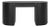 Marlow Black Wood Executive Desk For Sale - Image 11 of 11