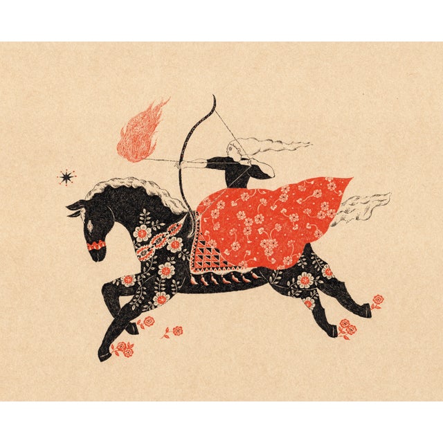 Contemporary Art Print by Sugimoto Sanae "Swift Horse" For Sale - Image 11 of 11