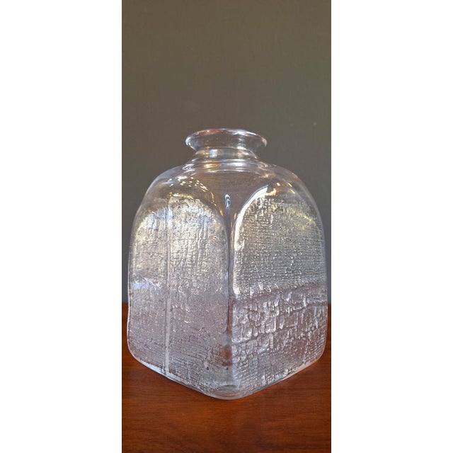 1970s Blown Glass Vase by Christer Sjögren, 1970s For Sale - Image 5 of 8