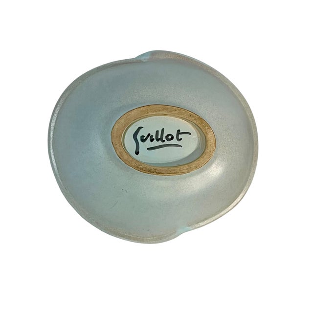 Ceramic Mid-Century Modern Ceramic Catchall by Marcel Guillot for Vallauris, France For Sale - Image 7 of 11