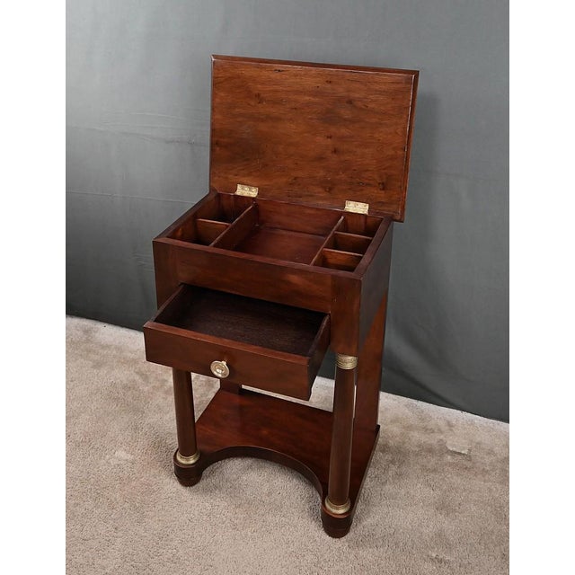 Empire Mahogany Living Room Cabinet, 1900s For Sale - Image 11 of 15