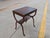 Brown 1950s Regency Leather Top Mahogany Side Table With Curule Legs - A Pair For Sale - Image 8 of 16