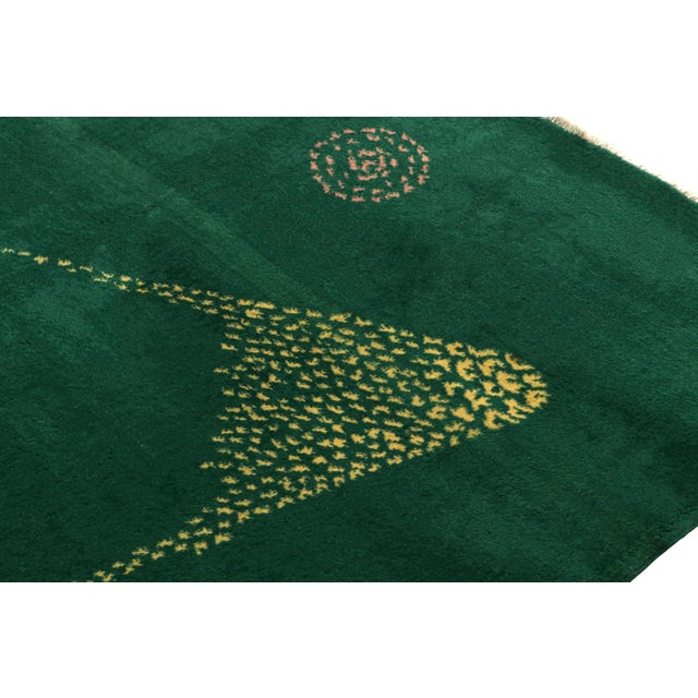 1960s 1960s Rug & Kilim’s Aubusson Style Rug in Beige With Floral Patterns For Sale - Image 5 of 7