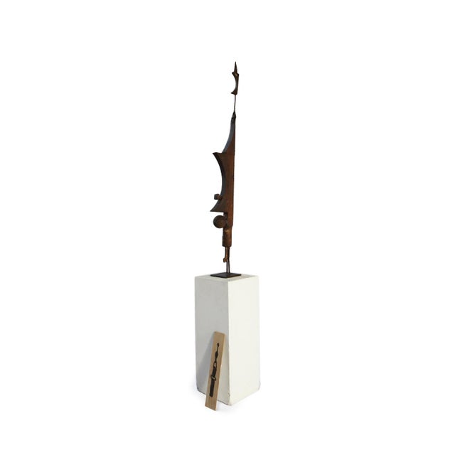 Edwin Neyer, Untitled Iron Stele, 1973, Iron For Sale - Image 17 of 17