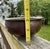 Metal Antique Russian Handmade Hammered Copper 3 Feet Planter/Pot 6” X 3” For Sale - Image 7 of 7