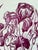 1980s Original Hand Printed Lithograph “Burgundy Iris” For Sale - Image 4 of 10