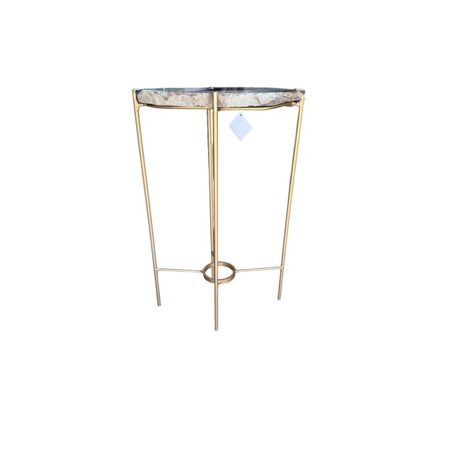 Unusual Modern Handcrafted Drinks Table. For Sale In Washington DC - Image 6 of 6