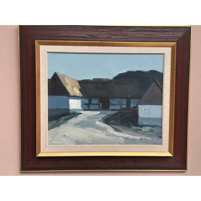 Bengt Hillgrund, Skånegård, 1960s, Oil on Canvas, Framed For Sale - Image 16 of 18