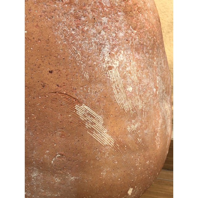 18th Century Large Terracotta Hand Carved French Biot Pot For Sale - Image 12 of 13