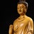 Late 20th Century Late 20th Century Carved Figure of a Standing Buddha in Ivory-Tone Finish For Sale - Image 5 of 10