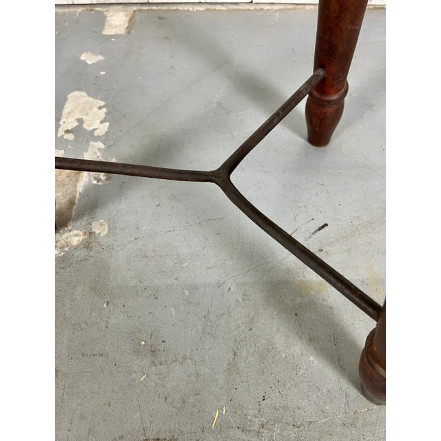 Wood 19th Century English Pub Stool For Sale - Image 7 of 10
