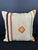 Turkish Hemp Pillow Cushion Natural Beige Orange Cushion Cover 20"x20" For Sale - Image 4 of 4