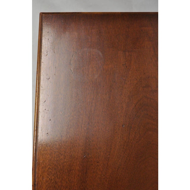 Wood Beacon Hill Georgian Style Mahogany Commode Bachelor Chest of Drawers Server For Sale - Image 7 of 12