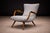 Mid-Century Modern Armchair in Caviuna Wood & Boucle, Giuseppe Scapinelli, 1950s - Lot 811 For Sale - Image 3 of 16