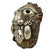 Shell Early 20th Century Tibetan Buddhist Kapala Turtle Shell Ritual Mask For Sale - Image 7 of 13
