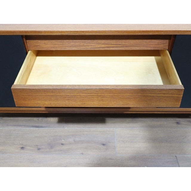 Mid Century Modern Vintage Teak Credenza Sideboard by Nils Jonsson for p.s Hegg For Sale - Image 9 of 13