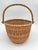 Mid 20th Century Vintage Mid Size Nantucket Wicker Woven Basket For Sale In New York - Image 6 of 11