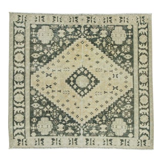 Turkish Vintage Square Rug 3' x 2'9" #20775 For Sale