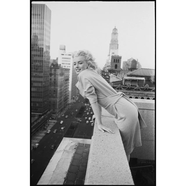 Marilyn On The Roof (1955) - Silver Gelatin Fibre Print (Photo by Ed Feingersh/Michael Ochs Archives/Getty Images)...