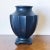 Metal Mid-Century Neo-Classical Revival Footed Pedestal Vessel in Metallic Black Finish For Sale - Image 7 of 7