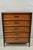 Vintage Drexel Mid Century Modern Walnut 5 Drawer Tall Chest Dresser Highboy For Sale - Image 18 of 18