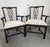 Classic Chippendale style arm chairs. Set of 6 chairs. The chairs are in very good condition. There are a few blemishes,...