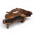 Freeform Sculptural Organic Modern Wood Sofa Bench For Sale - Image 10 of 15