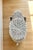 1970s White Wicker Elephant Side /Drinks Table, Trunk Up For Sale - Image 4 of 8