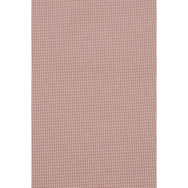 Cottage Mini Gingham Blush Fabric - Sample For Sale
