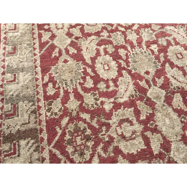 Rustic Galerie Shabab Collection Early 20th Century Turkish Ghiordes Throw Rug For Sale - Image 3 of 6