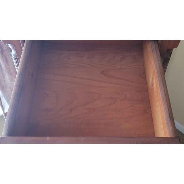 Fine Vintage Pine Chippendale Style Lingerie Chest For Sale - Image 13 of 16