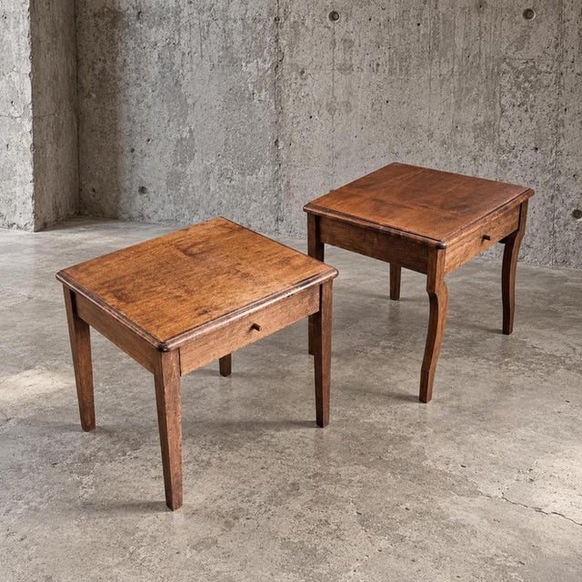 Vintage Wooden Nightstand, 1980s, Set of 2 For Sale - Image 3 of 7