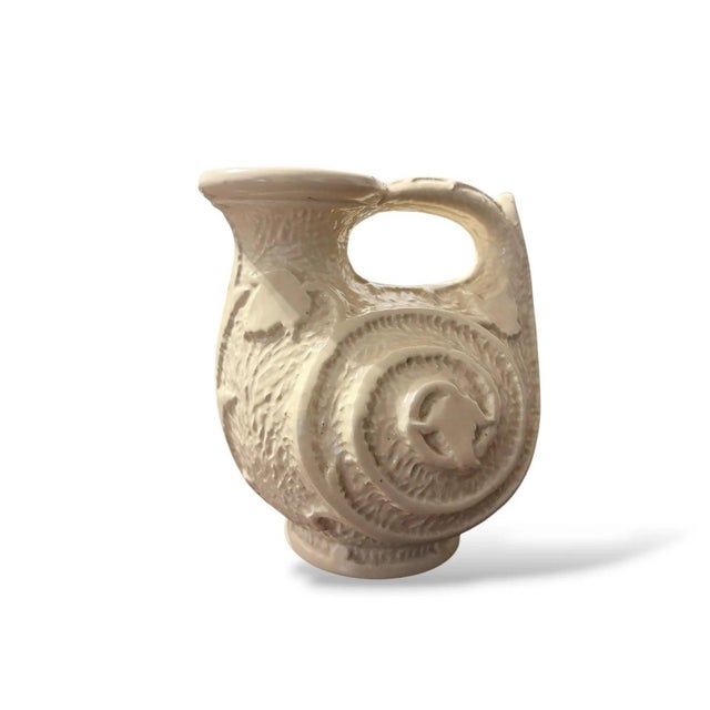 Cream Art Deco Cream Serving Pitcher from Burleigh Ware, 1930s For Sale - Image 8 of 18