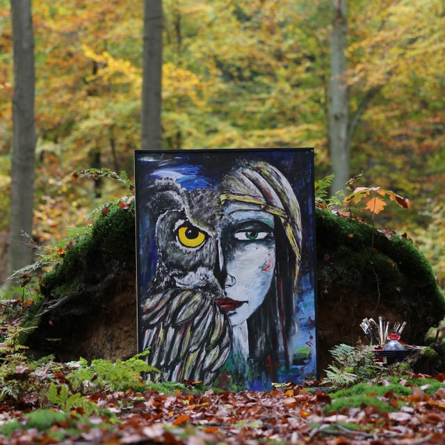 Elena Efa, The Guardian, 2025, Acrylic and Canvas For Sale - Image 6 of 6