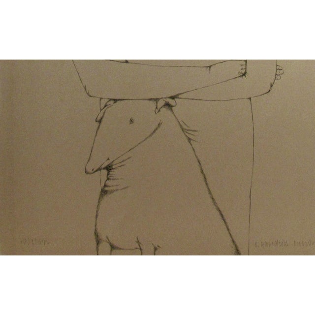 Barbara Gawdzik Brzozowska Victor 1974 Drawings For Sale - Image 4 of 5