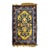 Vintage 1950s Chinese Art Deco Silk Rug, Golden Yellow Field, 4'2" X 7'1" (128cm X 216cm) For Sale