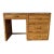 1970's Vintage Boho Coastal Wrapped Rattan Writing Desk For Sale