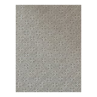 Thibaut Printed Laos Linen Blend Fabric 1 3/8 Yards For Sale
