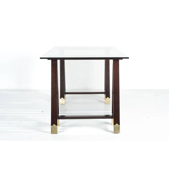 1960s Arturo Pani Trestle Table For Sale - Image 5 of 8