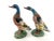 1960s Mid Century Vintage Italian Hand Painted Ducks, a Pair For Sale - Image 5 of 11
