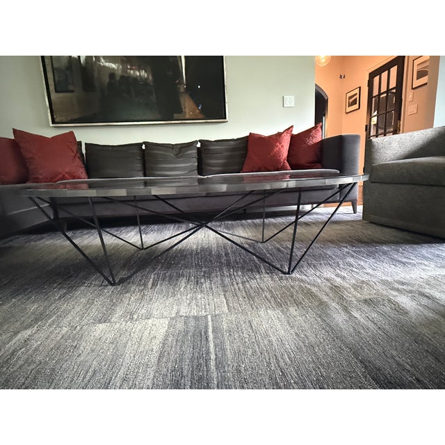 Oly George Silver Coffee Table For Sale In New York - Image 6 of 15