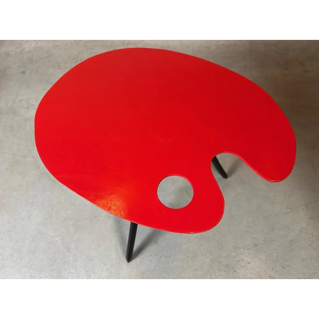 Mid-Century Modern Vintage Expo 58 Side Table, 1950s For Sale - Image 3 of 6